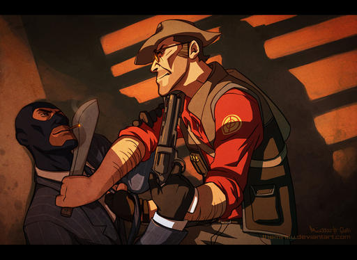Team Fortress 2 - Гайд для начинающих Шпионов, или "The Pyro is the Spy!" Team Fortress 2 - Гайд для начинающих Шпионов, или "The Pyro is the Spy!"