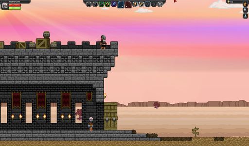 Starbound - Раса Glitch